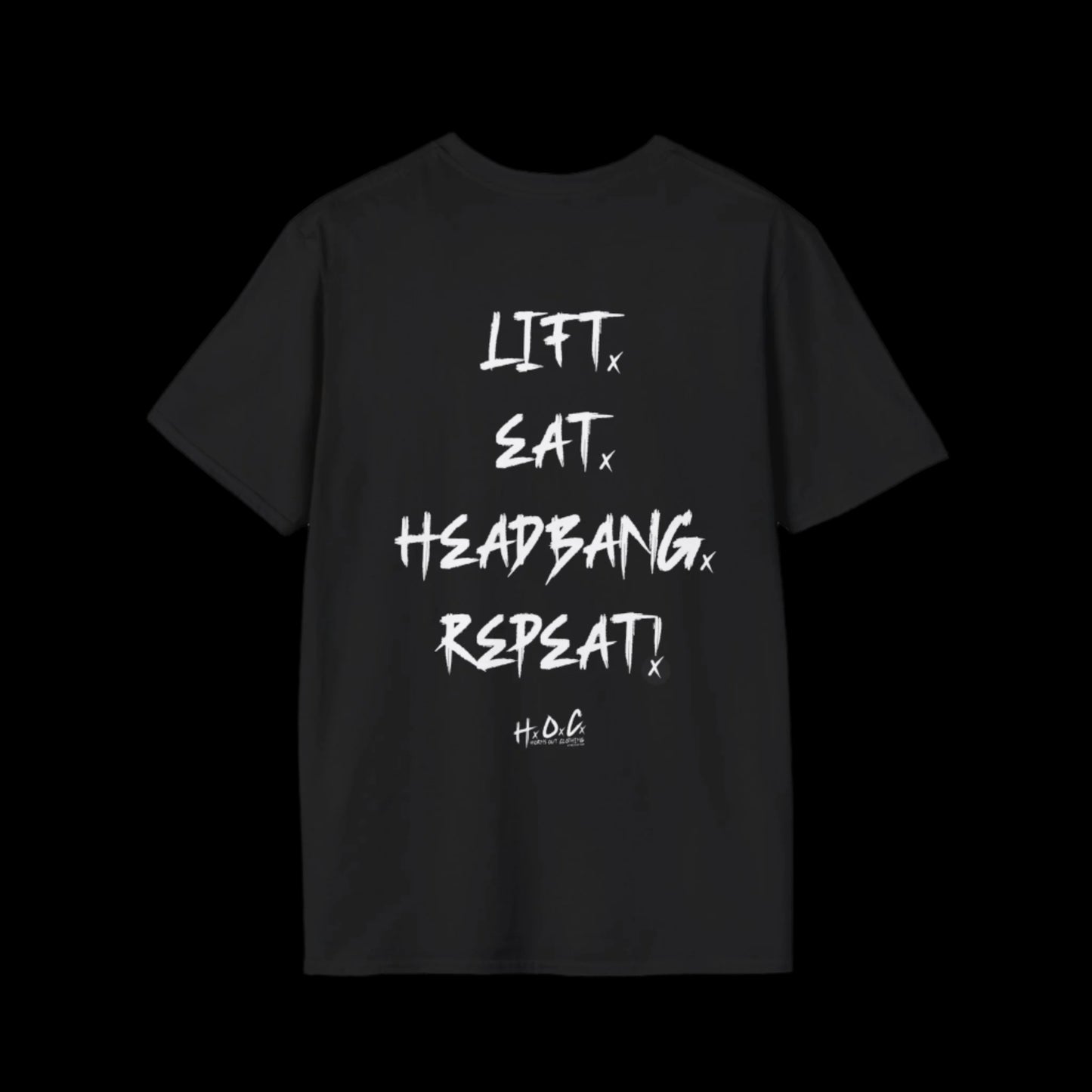 Lift. Eat. Headbang. Repeat. T-Shirt